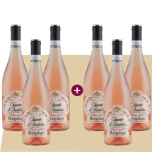 3+3 Borgolago Bardolino Chiaretto Rosato 2024