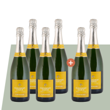 4+2 Champagne Chassenay d'Arce Cuvée Privilège Brut | KI-generiert