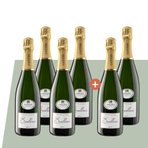 4+2 Joseph Cattin Crémant d'Alsace Brut Excellence | KI-generiert
