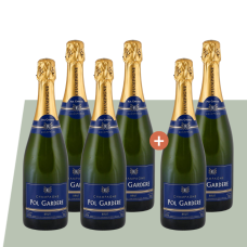 4+2 Pol Gardere Blue Label Champagne Brut | KI-generiert