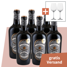 Ti amo-Rotweinpaket + versandkostenfrei (D)