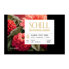 50 gr. Weiße Schokolade Blanche Fruit Rouge