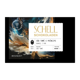 50 gr. Edelherbe Schokolade Sao Tome e Principe