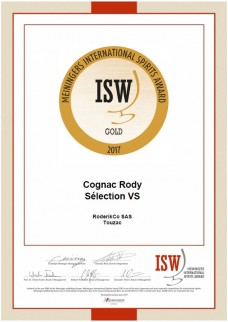 Cognac Rody Sélection V.S. (700ml.) IWSC