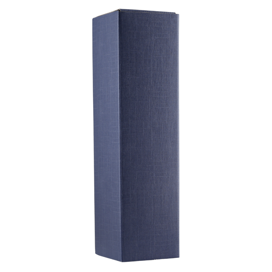 1er Präsenkarton Seta Blau, Strukturkarton - Famulus Verpackungen