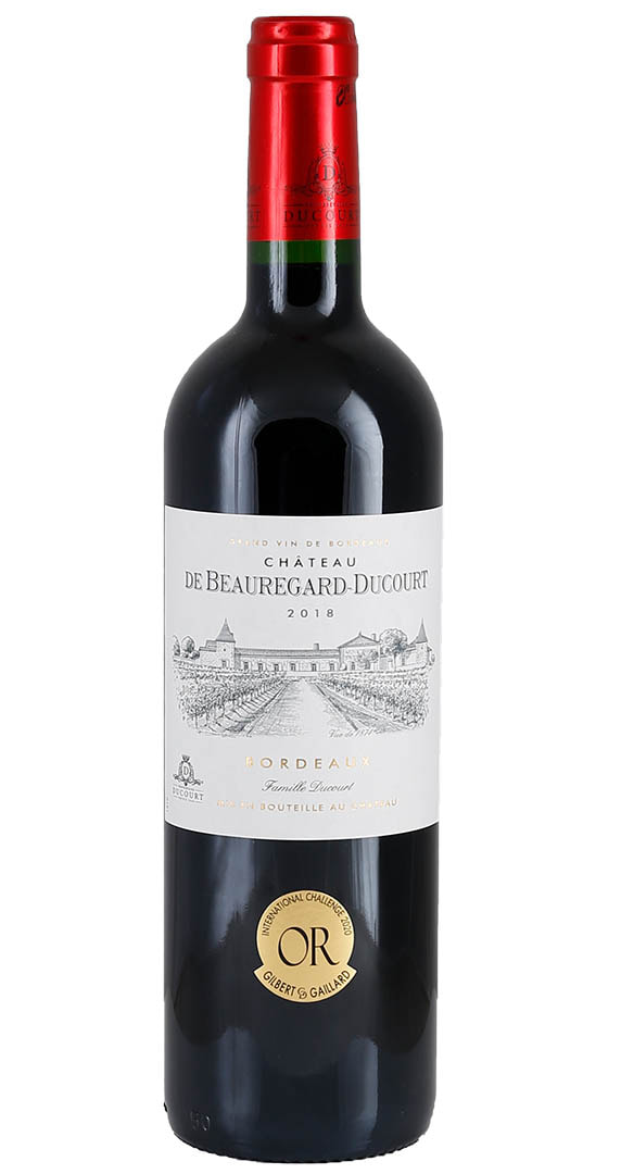 Château de Beauregard-Ducourt Bordeaux Rouge 2019 Vignobles Ducourt Meravino DE