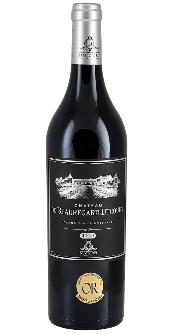 Château de Beauregard-Ducourt Black Label Bordeaux Rouge 2018 Vignobles Ducourt Meravino DE