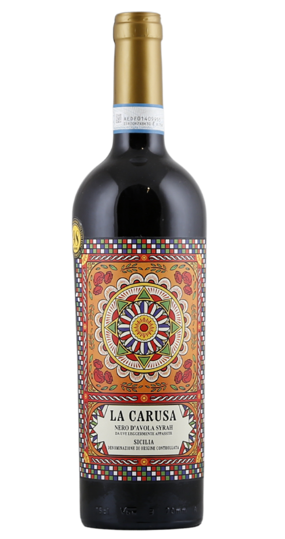 Cantine Paolini La Carusa Nero D’avola Syrah Terre Siciliane 2025 | Rotwein | 1 X 0,75 Liter