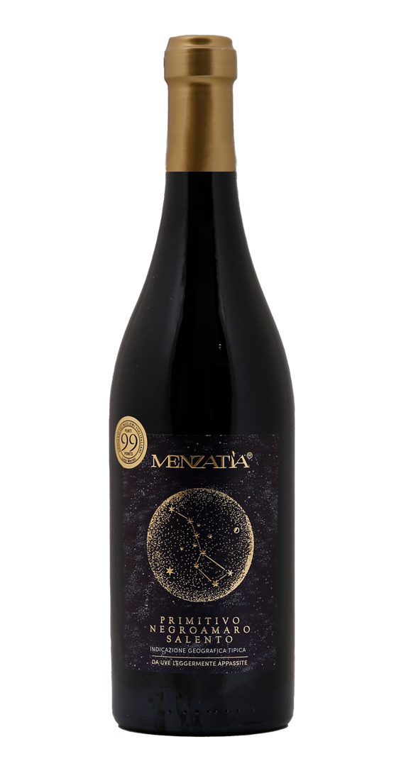 Menzatia Primitivo Negroamaro Blue Edition 2025