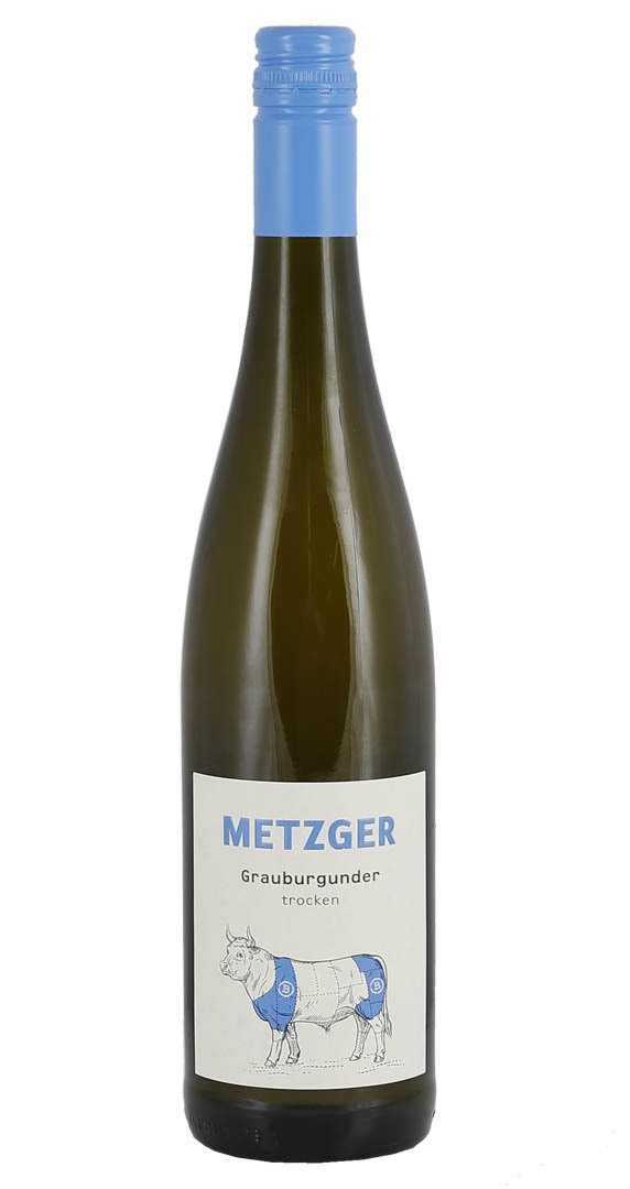 Metzger Grauburgunder trocken 2023 Metzger Meravino DE