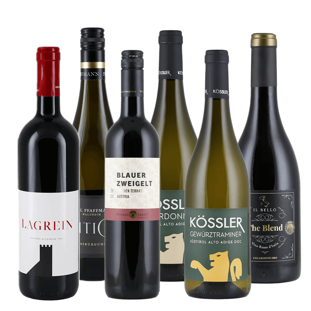 Südtiroler Küche Weinpaket - 