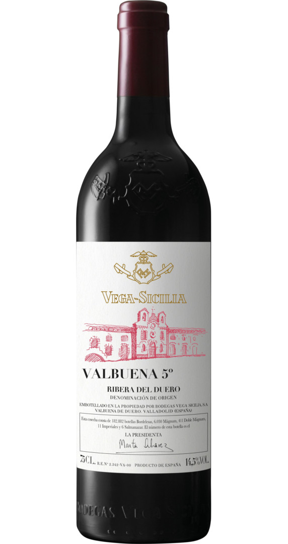 Vega Sicilia - Benjamin De Rothschild Licht Vega Sicilia Valbuena 5 Anos 2020 | Rotwein | Spanien | 1 X 0,75 Liter